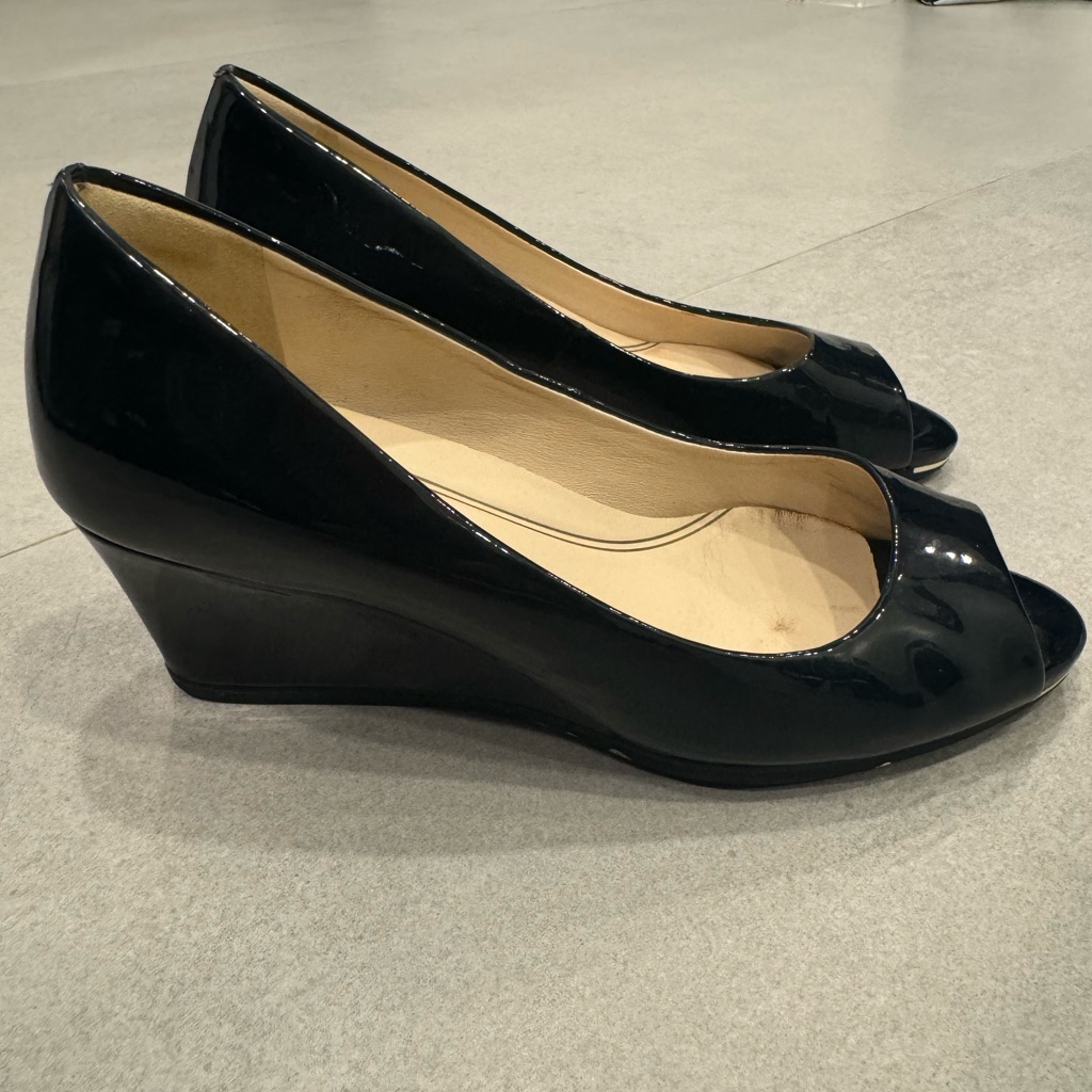 Cole Haan Grand Ambition Navy Wedges